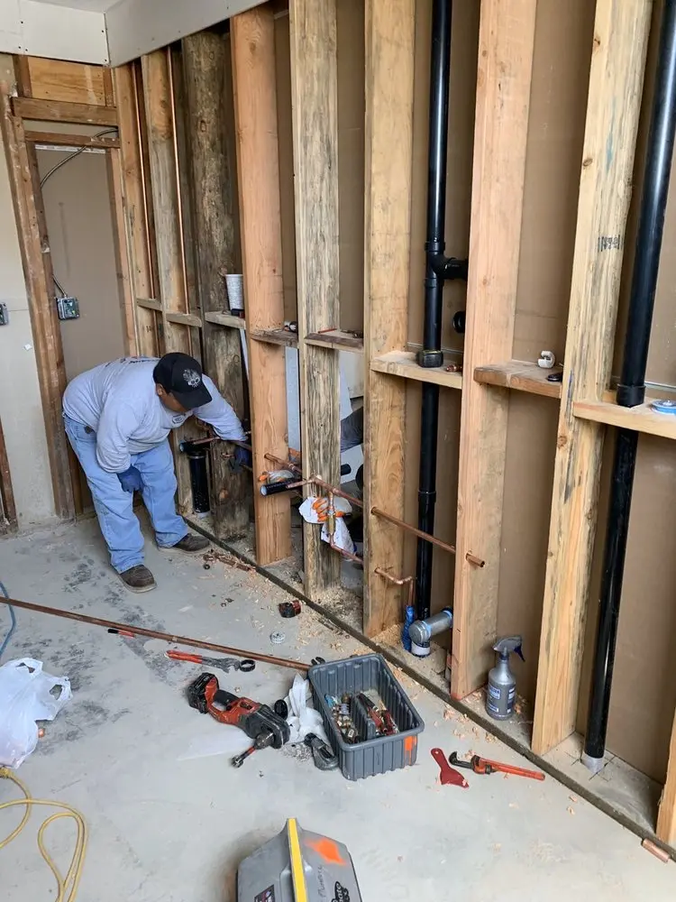 Commercial rough-in plumbing for Gas Line Repair in Mistwood